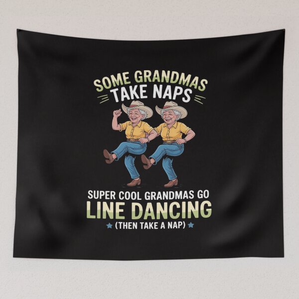 Item preview, Womens Some grandmas take naps cool grandmas go line dancing designed and sold by BotboutiquePre.