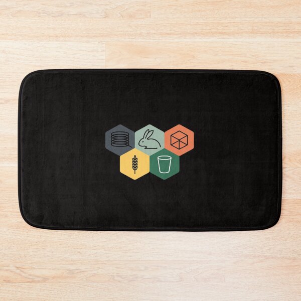 Item preview, Brick, Wood, Rock, Wheat, & Sheep   Board Game Geek designed and sold by BotboutiquePre.
