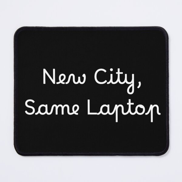 Item preview, New City, Same Laptop designed and sold by Ninjacatoff.