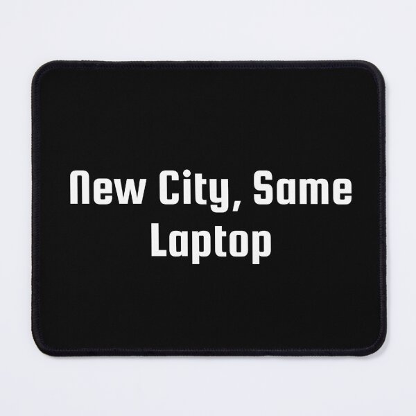 Item preview, New City, Same Laptop designed and sold by Ninjacatoff.