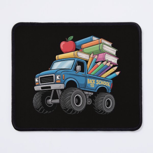 Item preview, Boys 1st Day of School Monster Truck Back to School Supplies designed and sold by BotboutiquePre.