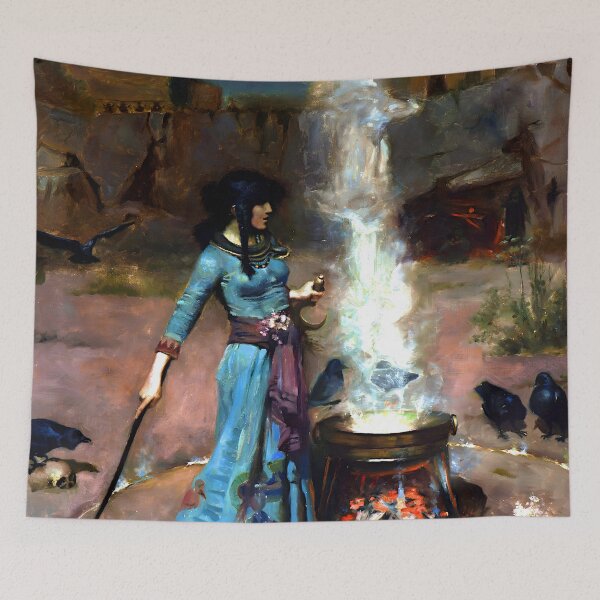 Item preview, The Magic Circle - John William Waterhouse designed and sold by Jon-Baran.