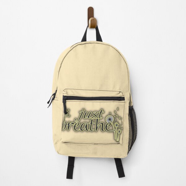 Item preview, Just Breathe – Dandelion & Butterfly – Mindfulness Quote Floral Tee designed and sold by PriyaMagic.