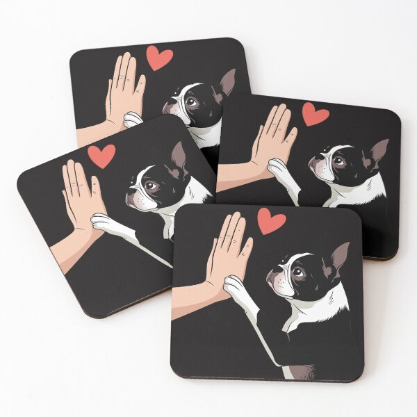 Item preview, Boston Terrier Love Bostie Dog Mom Girls designed and sold by BotboutiquePre.