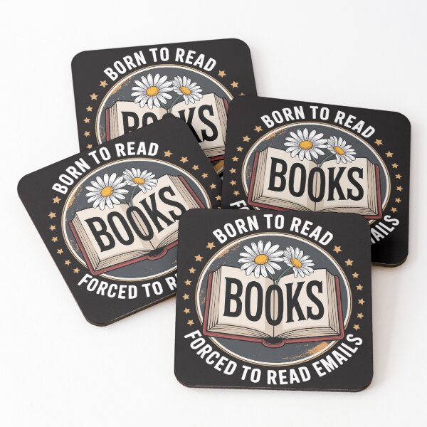 Item preview, Born To Read Books Forced To Read Emails Book Lovers designed and sold by BotboutiquePre.