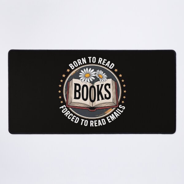 Item preview, Born To Read Books Forced To Read Emails Book Lovers designed and sold by BotboutiquePre.