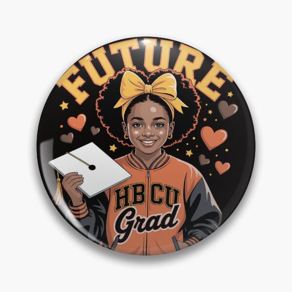 Item preview, Black Girl Future HBCU Graduate Afro College Graduation Kids designed and sold by silladive.