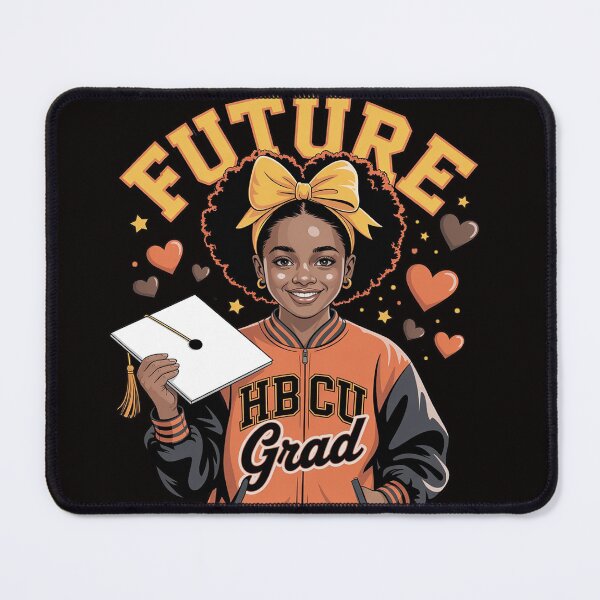 Item preview, Black Girl Future HBCU Graduate Afro College Graduation Kids designed and sold by silladive.