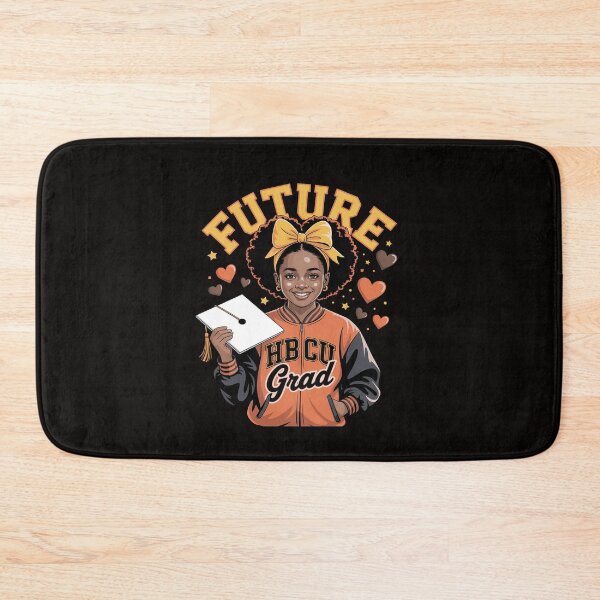 Item preview, Black Girl Future HBCU Graduate Afro College Graduation Kids designed and sold by silladive.