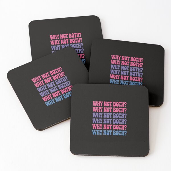 Item preview, Bisexual Why Not Both Bi Pride Flag LGBTQ Men Women designed and sold by silladive.