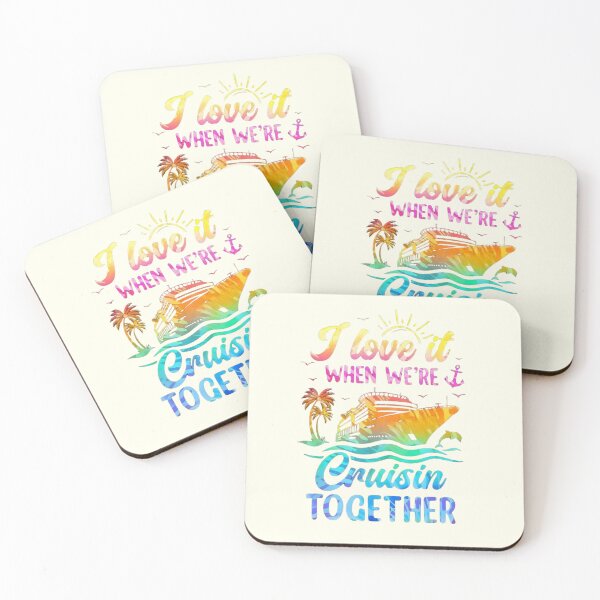 Item preview, I Love It When We're Cruisin’ Together Gifts – Couples Apparel & Home Decor designed and sold by Compass and a Camera.