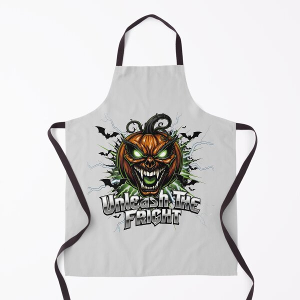 Item preview, Unleash The Fright Evil Pumpkin Horror Art designed and sold by SoftyDesigns.