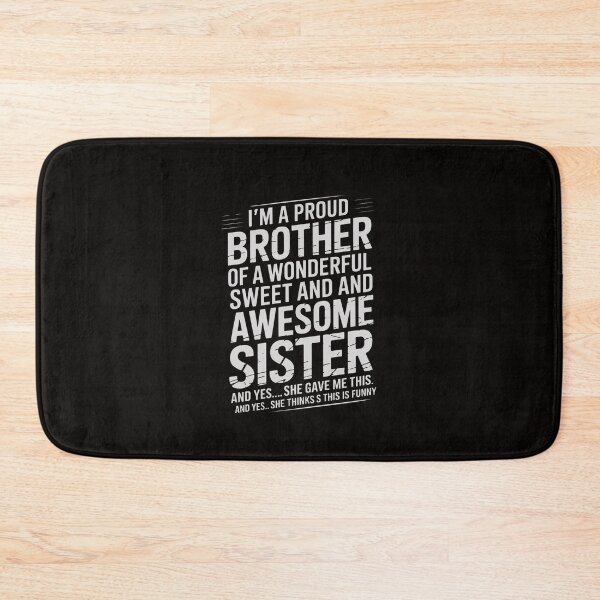 Item preview, Birthday gift for brother from awesome sister Present designed and sold by silladive.