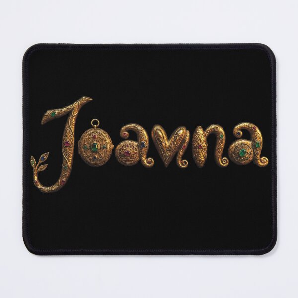 Item preview, Joanna on black background designed and sold by PumpkinStudioPL.