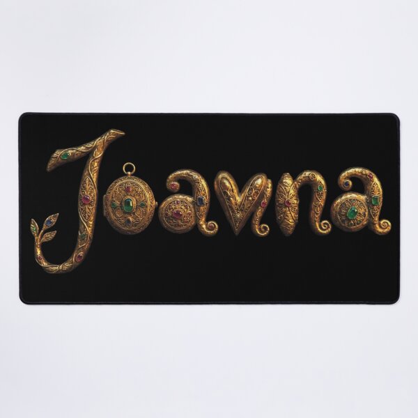Item preview, Joanna on black background designed and sold by PumpkinStudioPL.
