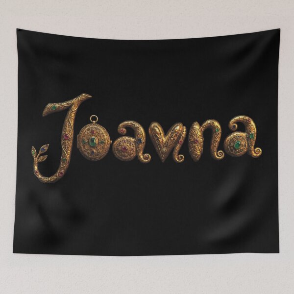 Item preview, Joanna on black background  designed and sold by PumpkinStudioPL.