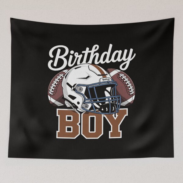 Item preview, Birthday Boy Kids Football Birthday Party Boys Toddlers designed and sold by silladive.