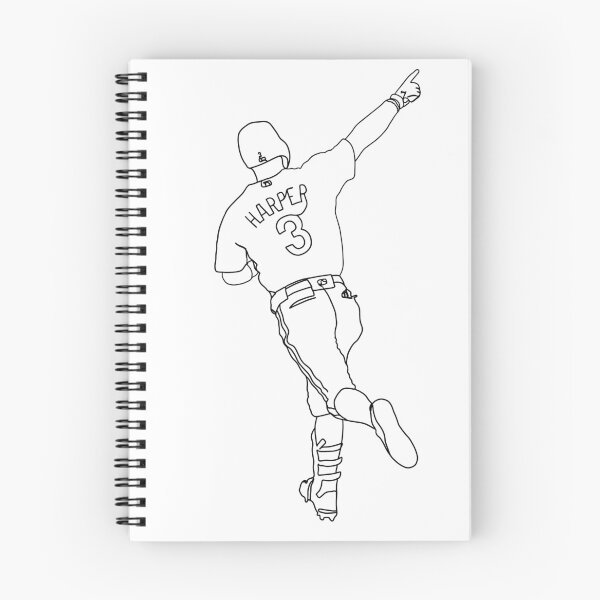 Item preview, Bryce Harper Line Art designed and sold by dani-designs04.