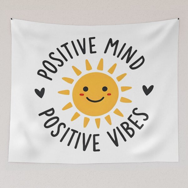 Item preview, Positive Mind Positive Vibes, Life Motivational Sticker designed and sold by Moodune.
