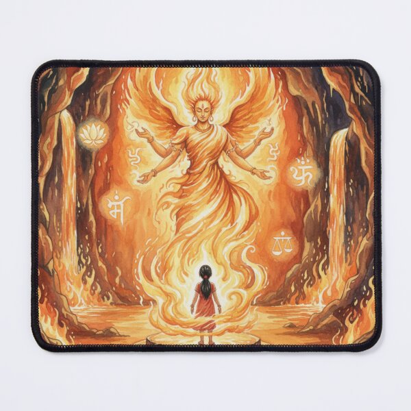 Item preview, Ankhi and the Guardian of Eternal Flame designed and sold by Dream Bloom Gallery.