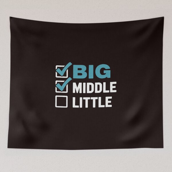Item preview, Big Middle Little Big Brother designed and sold by hettingerchaim.
