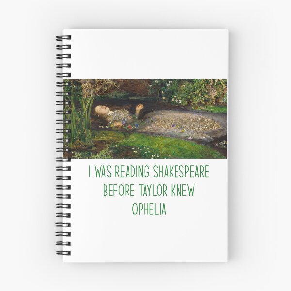 Item preview, I was reading Shakespeare before Taylor knew Ophelia designed and sold by Lumennyxart.