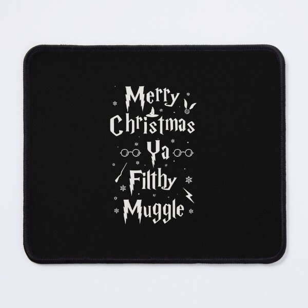 Item preview, Merry Christmas Ya Filthy Muggle designed and sold by ToscaSamShop.
