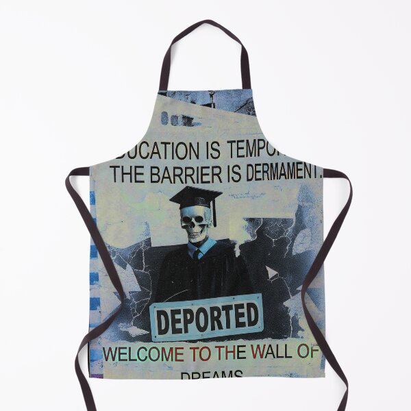 Item preview, Wall of Dreams: Education vs. Permanent Barrier designed and sold by Raw-Ink.