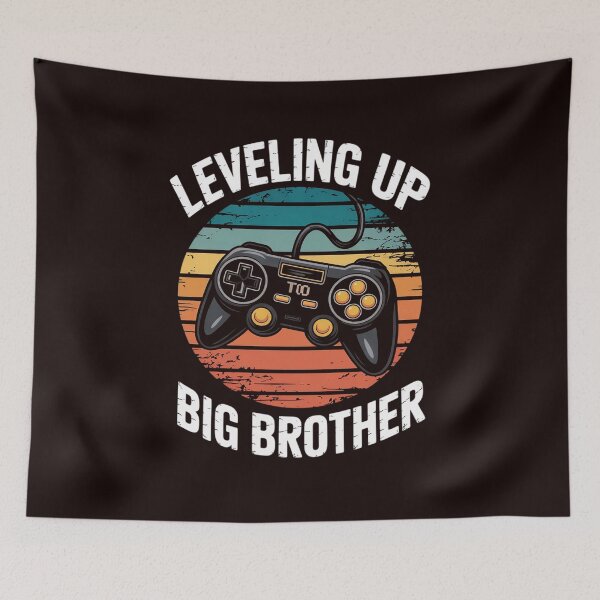 Item preview, Big brother 2025 Leveled up to Big brother again Leveling up to Big Brother 2025 gamer kids men designed and sold by hettingerchaim.