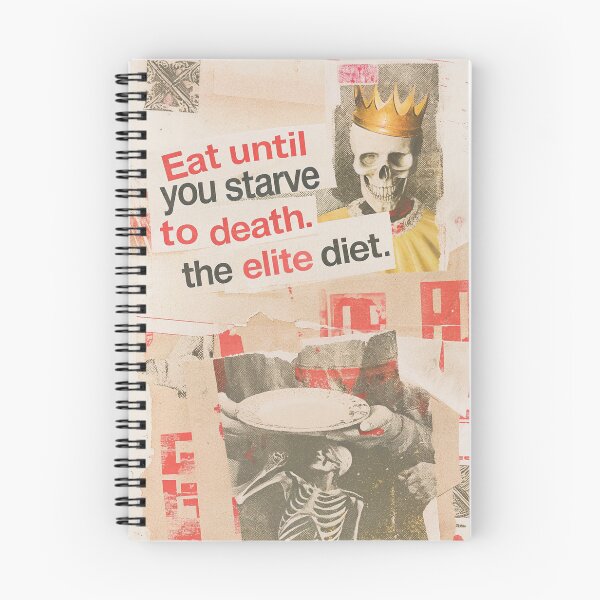 Item preview, The Elite Diet: Laughing at Starvation designed and sold by Raw-Ink.