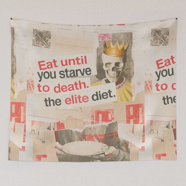 Item preview, The Elite Diet: Laughing at Starvation designed and sold by Raw-Ink.