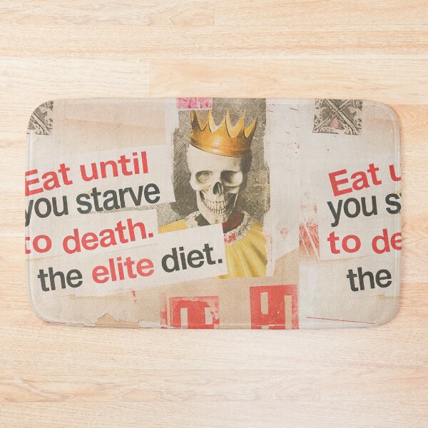 Item preview, The Elite Diet: Laughing at Starvation designed and sold by Raw-Ink.