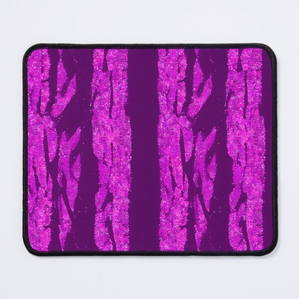 Item preview, Pink Glitter Zebra Stripes on Dark Purple Background designed and sold by SassyArtistry.