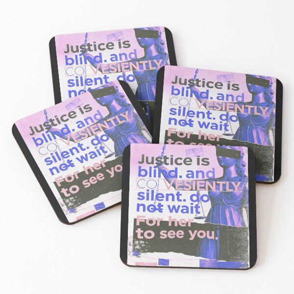 Item preview, Conveniently Silent: Justice with a Barcode designed and sold by Raw-Ink.