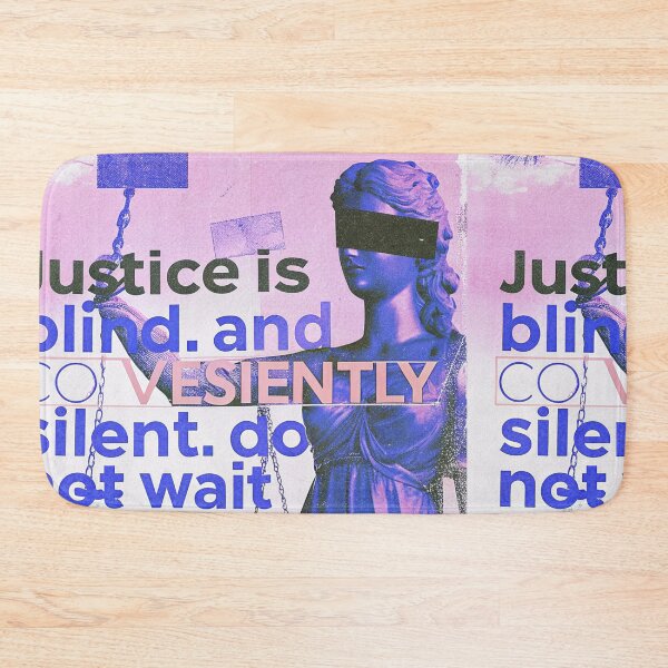 Item preview, Conveniently Silent: Justice with a Barcode designed and sold by Raw-Ink.