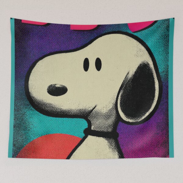 Item preview, Snoopy Groovy Retro Poster designed and sold by AnimeArsenalPrints.