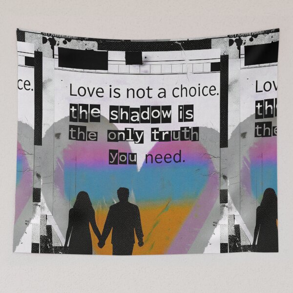 Item preview, The Shadow's Truth: Love is Not a Choice designed and sold by Raw-Ink.