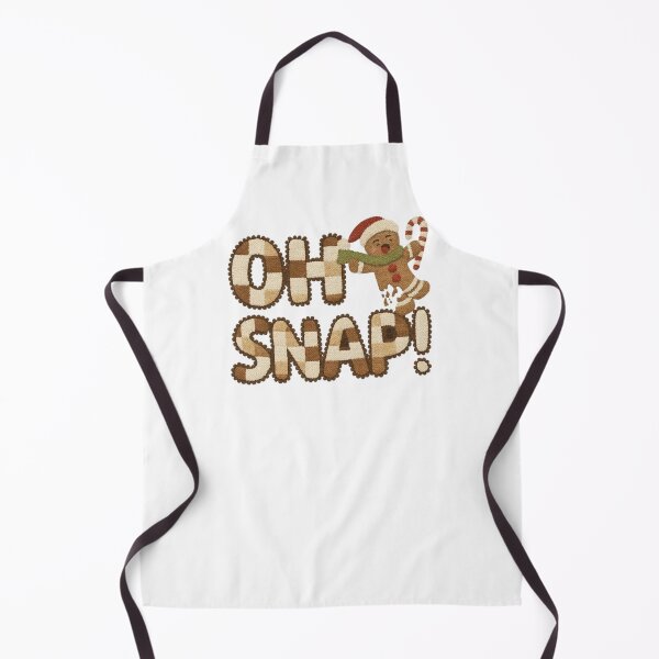 Item preview, Oh Snap Gingerbread Man - Funny Christmas Apparel & Home Decor designed and sold by Compass and a Camera.
