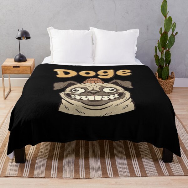 Item preview, Doge Pug is Wildin' - Straight Fire Meme Dog with a Sick Grin! designed and sold by FluffinCool.