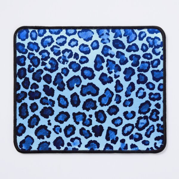 Item preview, Blue Leopard Print Pattern designed and sold by SassyArtistry.