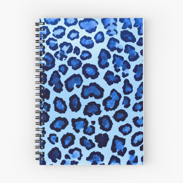 Item preview, Blue Leopard Print Pattern designed and sold by SassyArtistry.