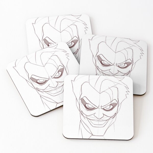 Item preview, drawing of a crazy clown designed and sold by Icon4Frames.