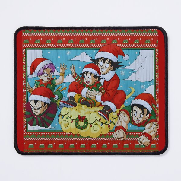 Item preview, Anime Christmas sueter – Festive Cloud Ride Holiday Art designed and sold by Artistic canvas store.