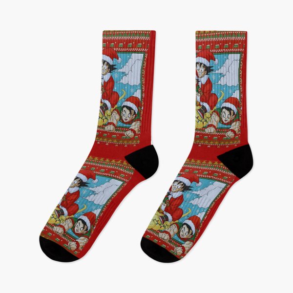 Item preview, Anime Christmas sueter – Festive Cloud Ride Holiday Art designed and sold by Artistic canvas store.