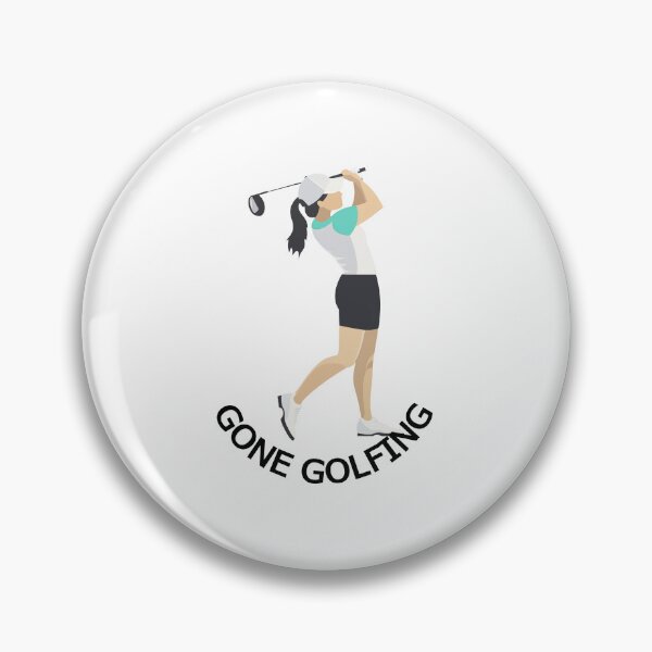 Artikelvorschau, Dame beim Golfen auf der Driving Range entworfen und verkauft von FWLKIT.