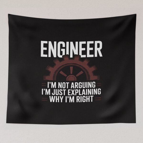 Item preview, Awesome Engineering - Engineer I'm Not Arguing - Sarcastic Engineering Gift designed and sold by portcrysral.