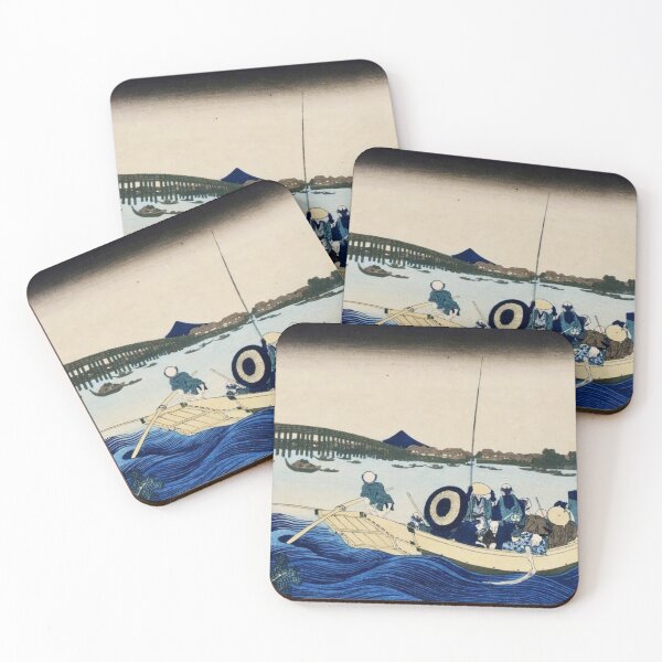 Item preview, Viewing Sunset over Ryōgoku Bridge from the Onmaya Embankment designed and sold by RickE.