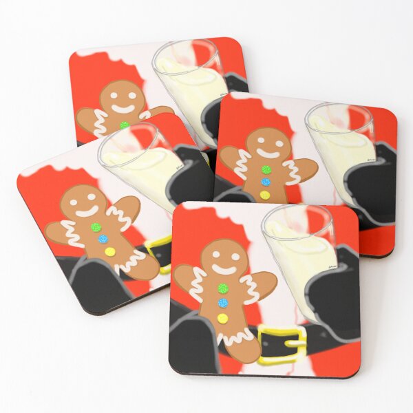 Item preview, Santa's Milk and Gingerbread Cookie designed and sold by SundropsDesigns.