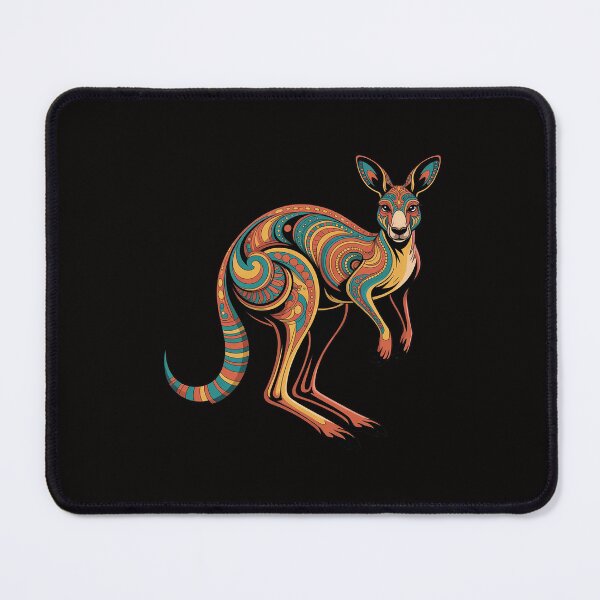 Item preview, Australian Aboriginal Kangaroo Animal Lover Australia designed and sold by portcrysral.