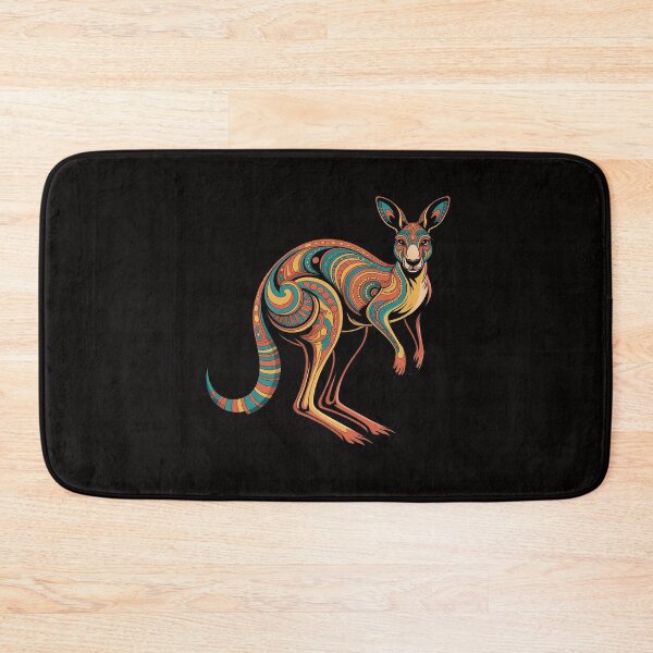 Item preview, Australian Aboriginal Kangaroo Animal Lover Australia designed and sold by portcrysral.